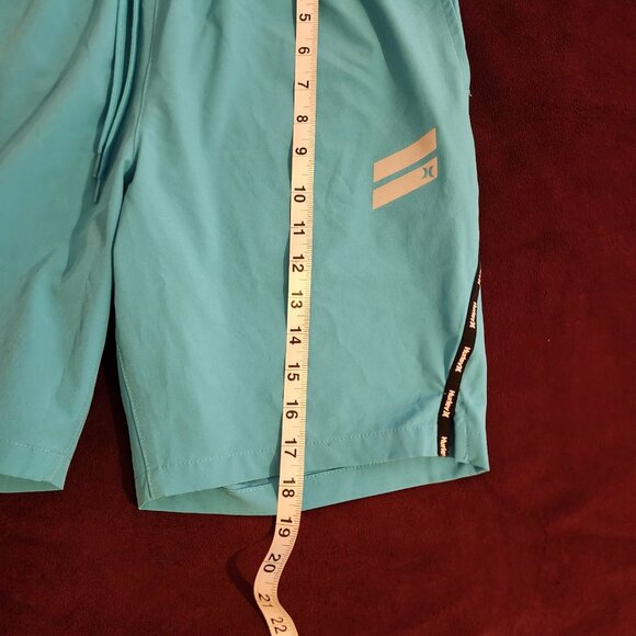 Hurley Men's Exist Slash Lightweight Sport Shorts Blue Size Small - Picture 10 of 11